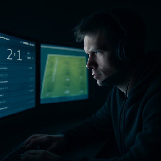 2888bet referee and scoreboard in football match